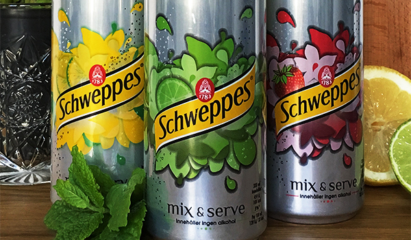 Schweppes Mix & Serve